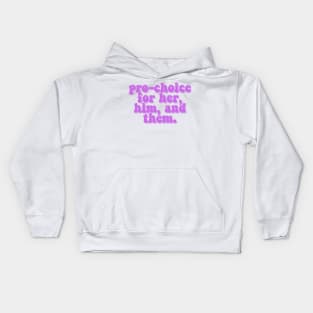 Pro-Choice Kids Hoodie